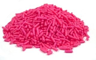 4 oz. Pink candy sprinkles
