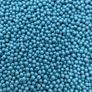 4 oz. Blue candy pearls - 4mm