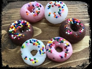 24 Mini donuts-plain or sprinkled