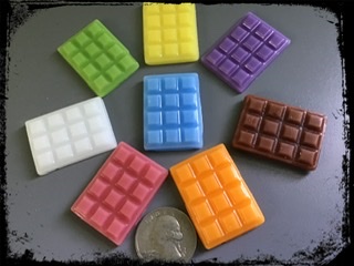 10 Mini chocolate bars